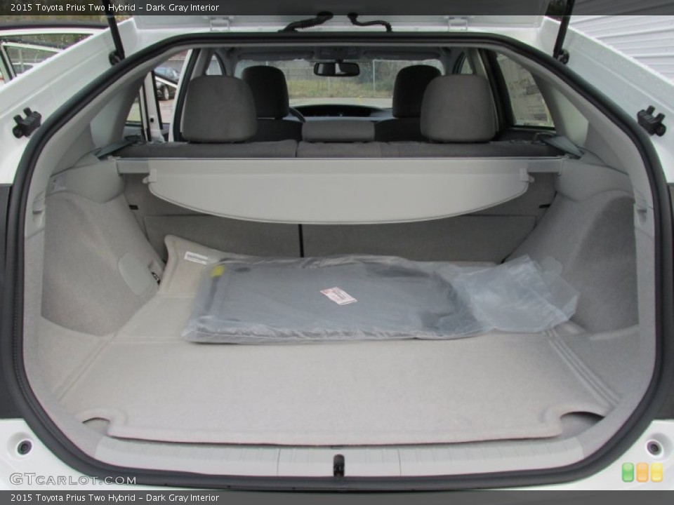 Dark Gray Interior Trunk for the 2015 Toyota Prius Two Hybrid #100066904