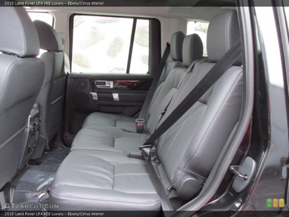 Ebony/Cirrus Interior Rear Seat for the 2015 Land Rover LR4 HSE Luxury #100083160