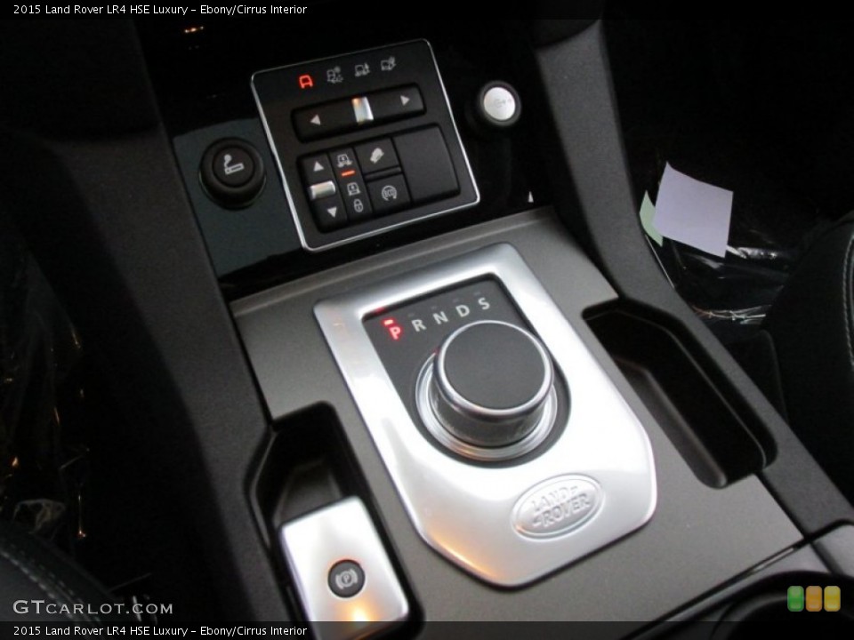 Ebony/Cirrus Interior Transmission for the 2015 Land Rover LR4 HSE Luxury #100083205