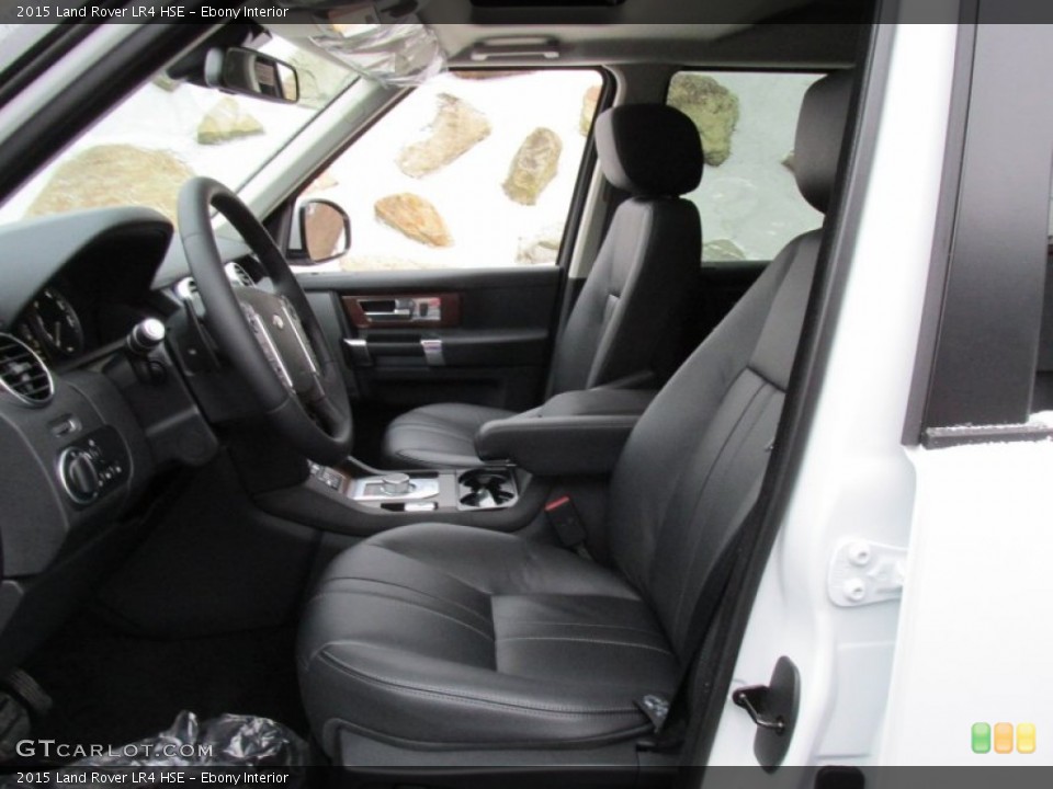 Ebony 2015 Land Rover LR4 Interiors