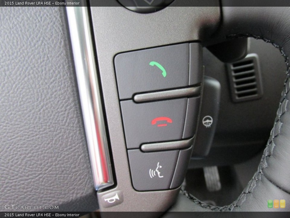 Ebony Interior Controls for the 2015 Land Rover LR4 HSE #100084546
