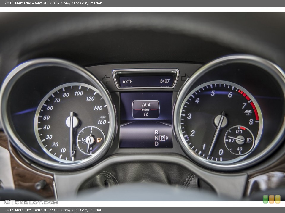 Grey/Dark Grey Interior Gauges for the 2015 Mercedes-Benz ML 350 #100085548