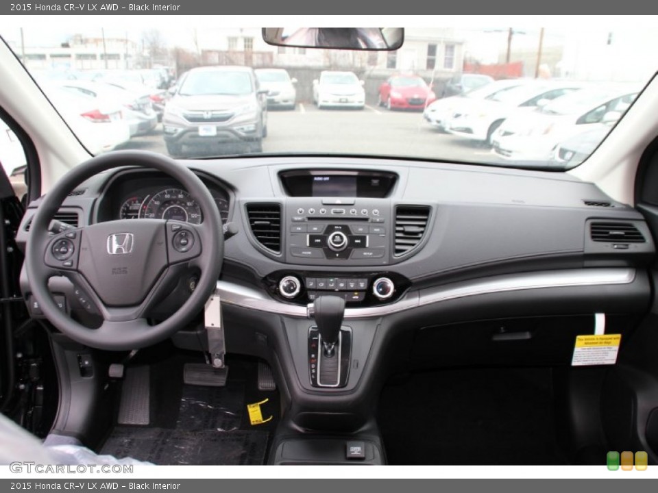 Black Interior Dashboard for the 2015 Honda CR-V LX AWD #100085911