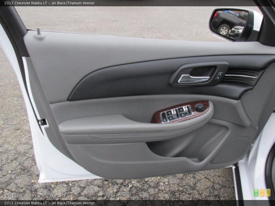Jet Black/Titanium Interior Door Panel for the 2013 Chevrolet Malibu LT #100088038