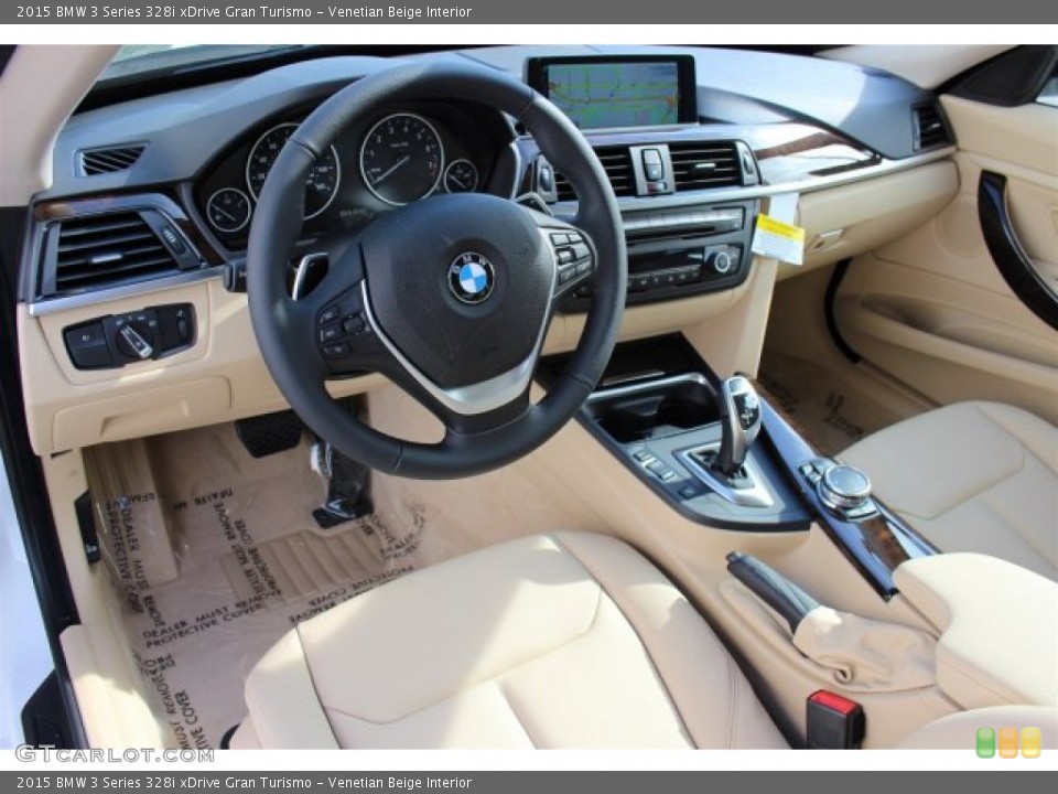 Venetian Beige Interior Photo for the 2015 BMW 3 Series 328i xDrive Gran Turismo #100099531