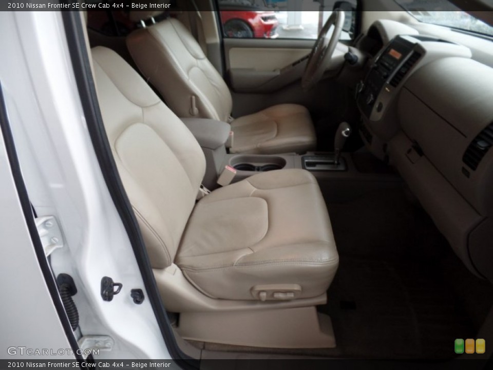 Beige Interior Front Seat for the 2010 Nissan Frontier SE Crew Cab 4x4 #100106450