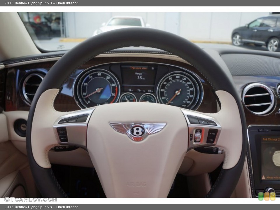 Linen Interior Steering Wheel for the 2015 Bentley Flying Spur V8 #100107392