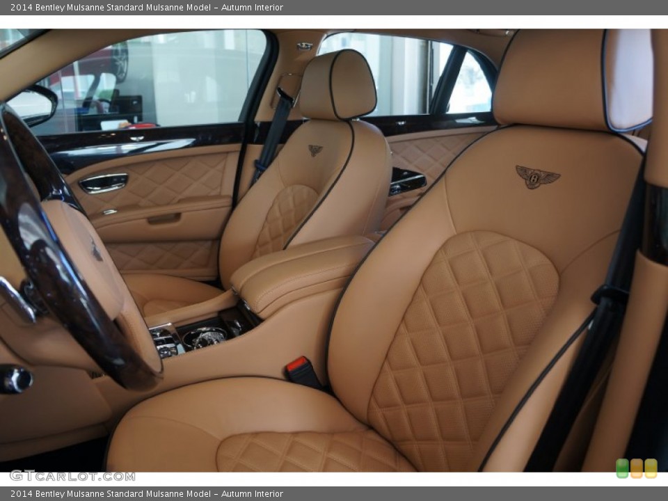 Autumn Interior Front Seat for the 2014 Bentley Mulsanne  #100108439