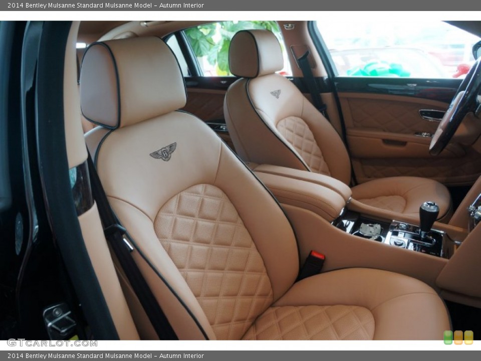 Autumn Interior Front Seat for the 2014 Bentley Mulsanne  #100108883