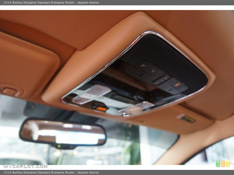 Autumn Interior Controls for the 2014 Bentley Mulsanne  #100109405