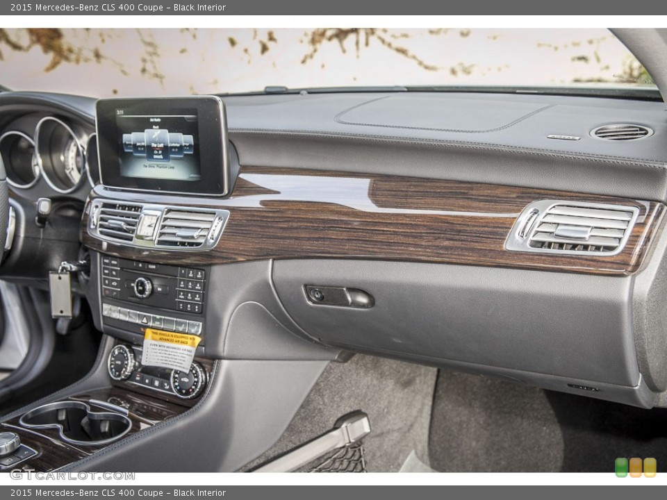 Black Interior Dashboard for the 2015 Mercedes-Benz CLS 400 Coupe #100118648