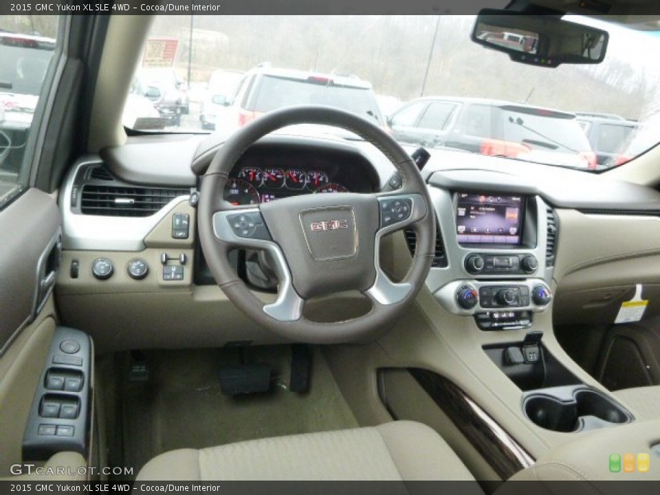 Cocoa/Dune Interior Dashboard for the 2015 GMC Yukon XL SLE 4WD #100133749
