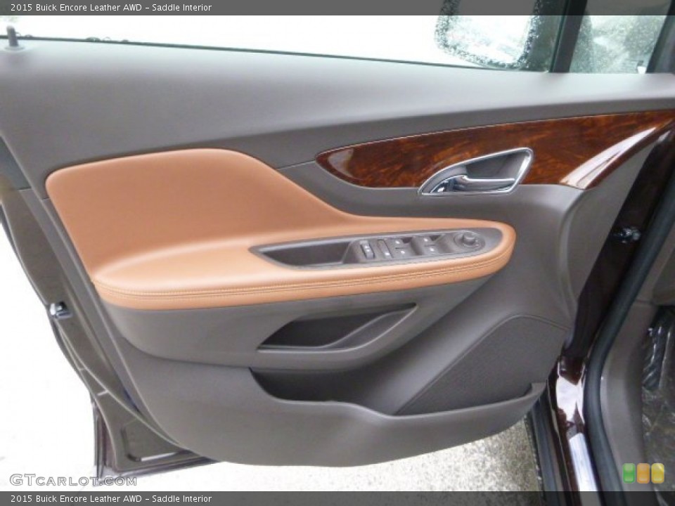 Saddle Interior Door Panel for the 2015 Buick Encore Leather AWD #100139481
