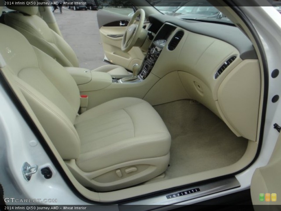 Wheat 2014 Infiniti QX50 Interiors