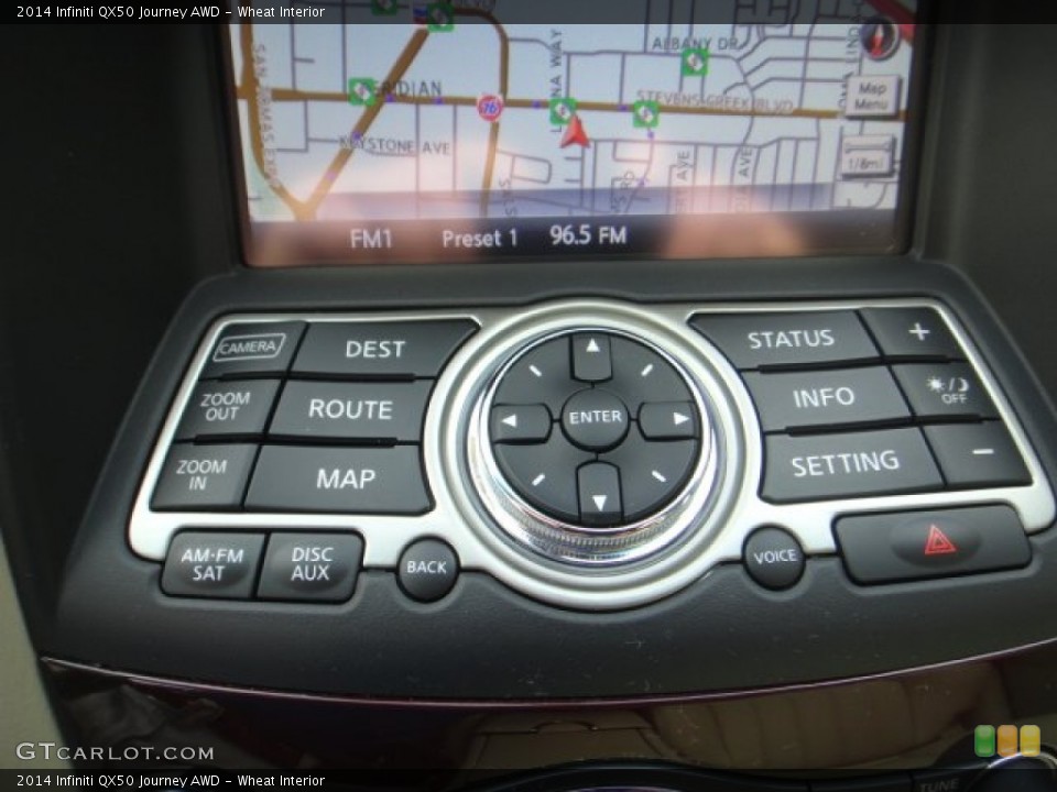 Wheat Interior Controls for the 2014 Infiniti QX50 Journey AWD #100140595