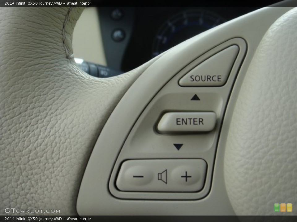 Wheat Interior Controls for the 2014 Infiniti QX50 Journey AWD #100140805