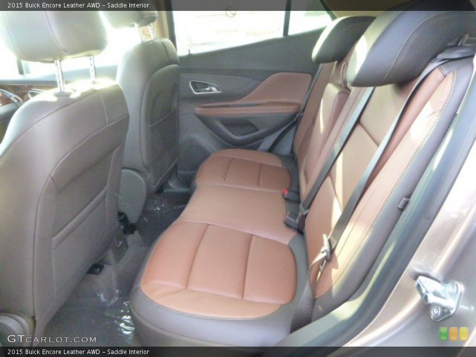 Saddle Interior Rear Seat for the 2015 Buick Encore Leather AWD #100141141