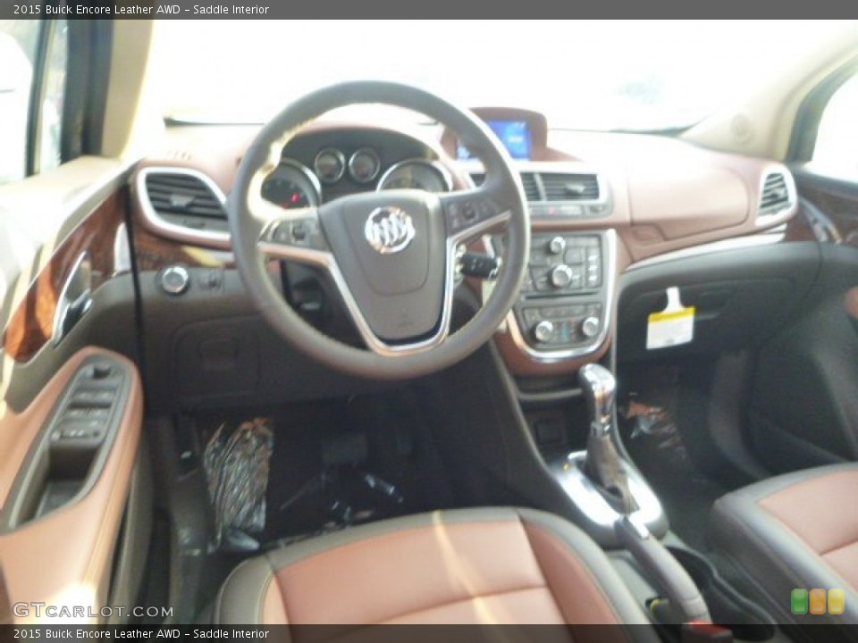 Saddle Interior Prime Interior for the 2015 Buick Encore Leather AWD #100141162