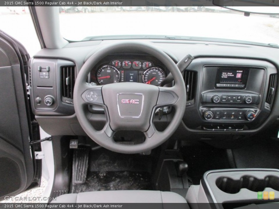 Jet Black/Dark Ash Interior Dashboard for the 2015 GMC Sierra 1500 Regular Cab 4x4 #100141600