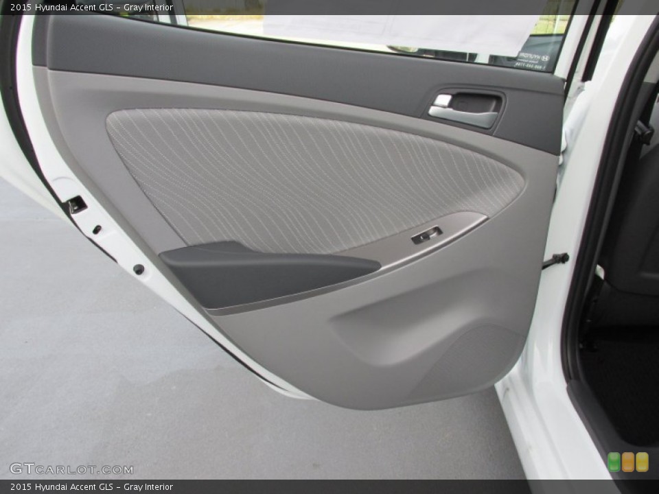 Gray Interior Door Panel for the 2015 Hyundai Accent GLS #100155595