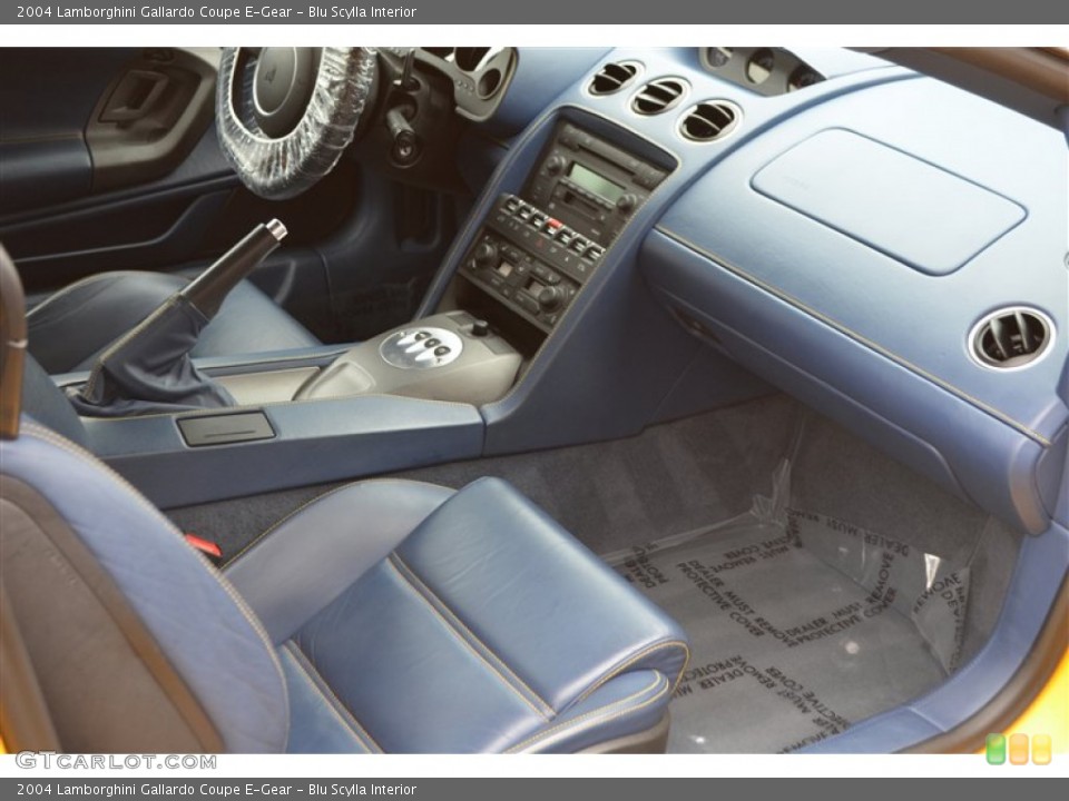 Blu Scylla Interior Photo for the 2004 Lamborghini Gallardo Coupe E-Gear #100156285