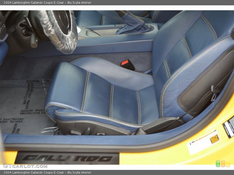 Blu Scylla Interior Front Seat for the 2004 Lamborghini Gallardo Coupe E-Gear #100156315