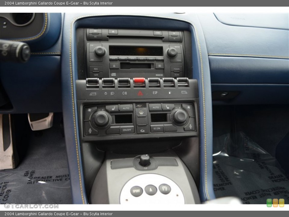 Blu Scylla Interior Controls for the 2004 Lamborghini Gallardo Coupe E-Gear #100156324
