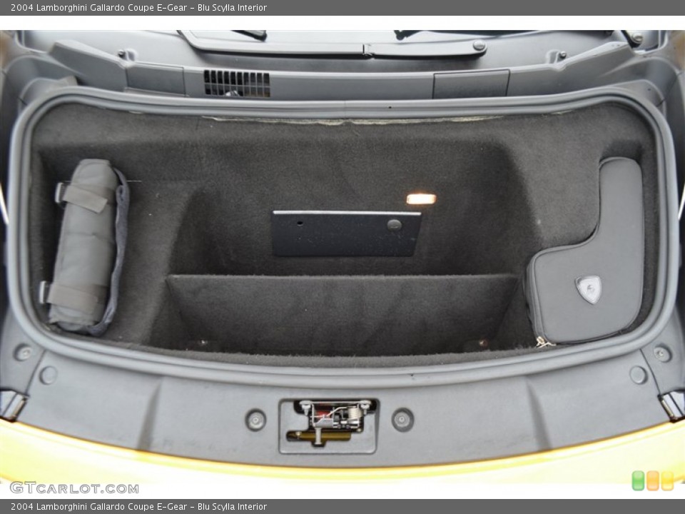 Blu Scylla Interior Trunk for the 2004 Lamborghini Gallardo Coupe E-Gear #100156336