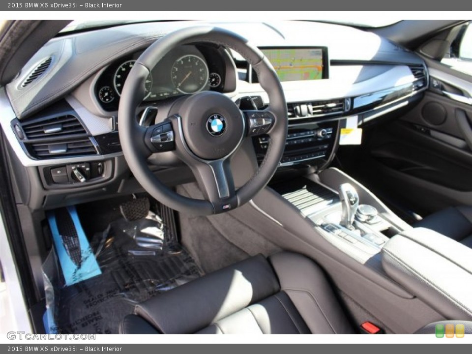 Black Interior Prime Interior for the 2015 BMW X6 xDrive35i #100158258