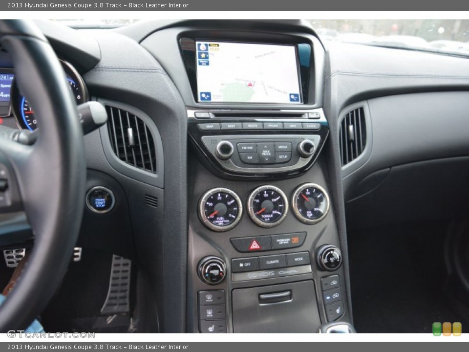 Black Leather Interior Controls for the 2013 Hyundai Genesis Coupe 3.8 Track #100159395