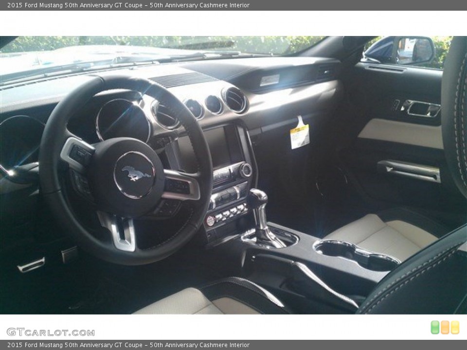 50th Anniversary Cashmere Interior Prime Interior for the 2015 Ford Mustang 50th Anniversary GT Coupe #100159608