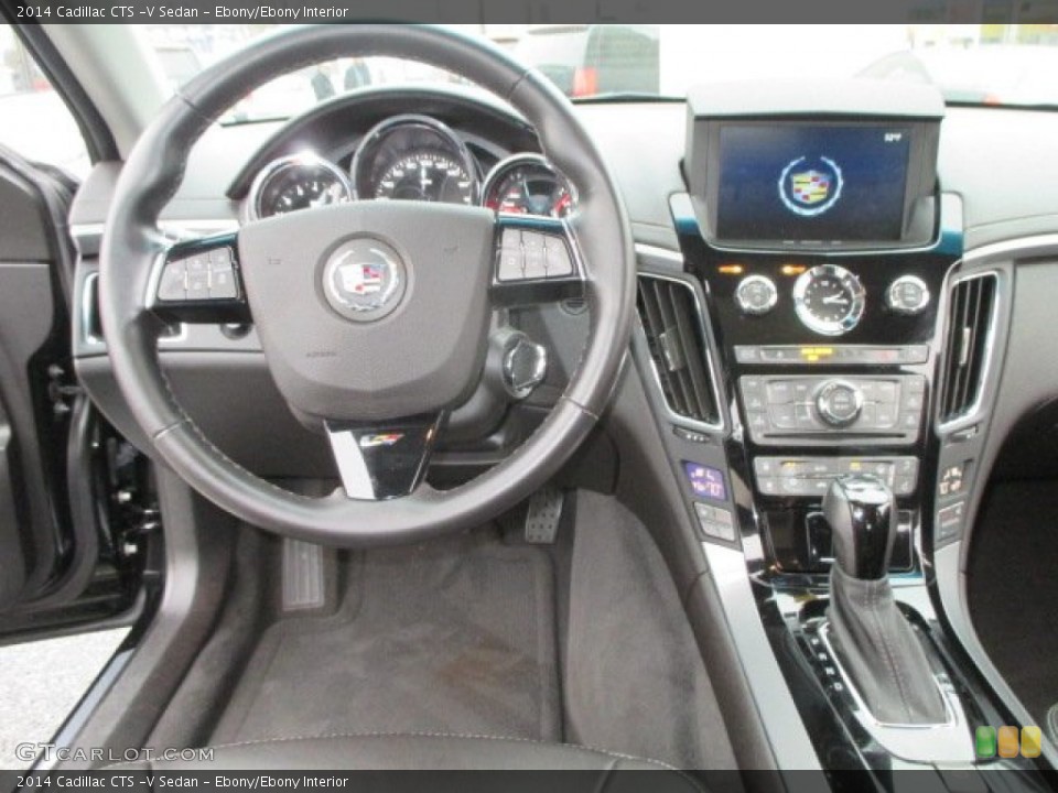 Ebony/Ebony Interior Dashboard for the 2014 Cadillac CTS -V Sedan #100161078