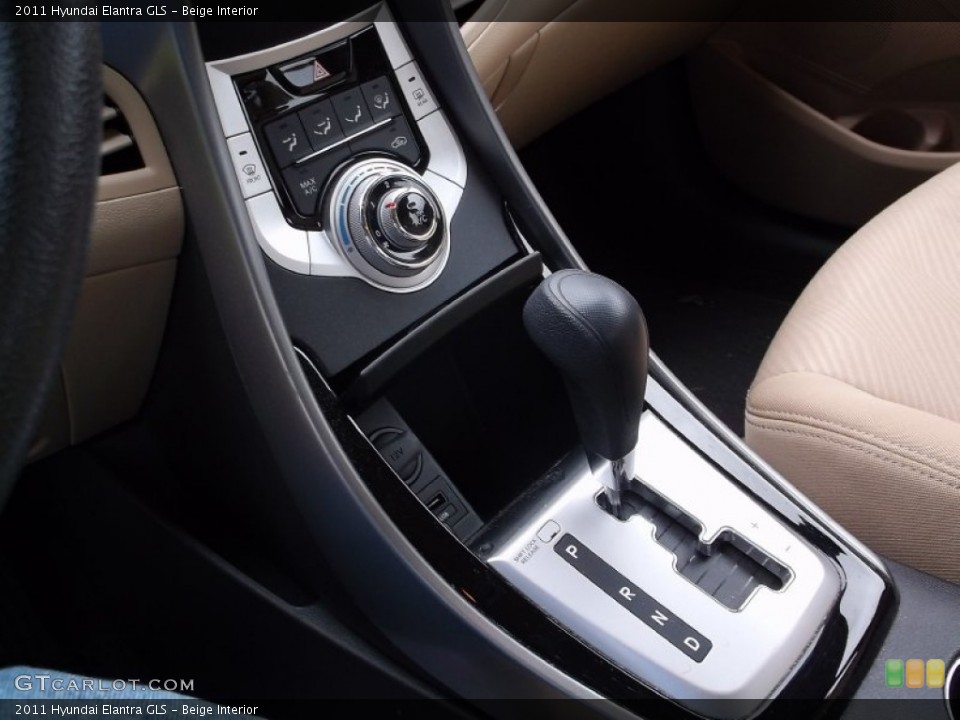 Beige Interior Transmission for the 2011 Hyundai Elantra GLS #100161528