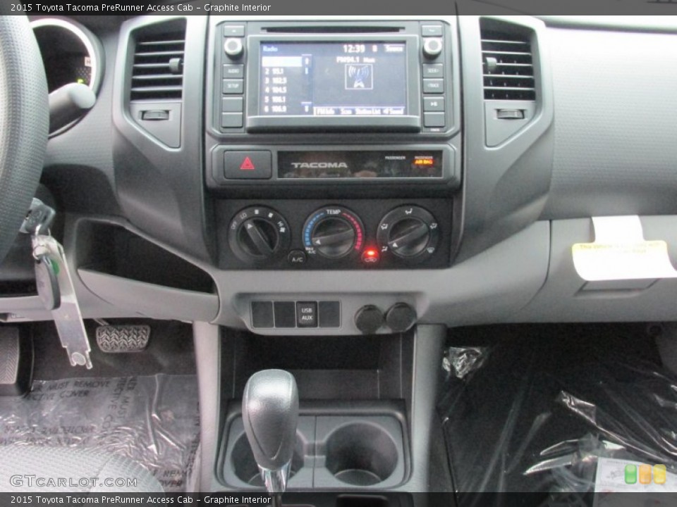 Graphite Interior Controls for the 2015 Toyota Tacoma PreRunner Access Cab #100161570