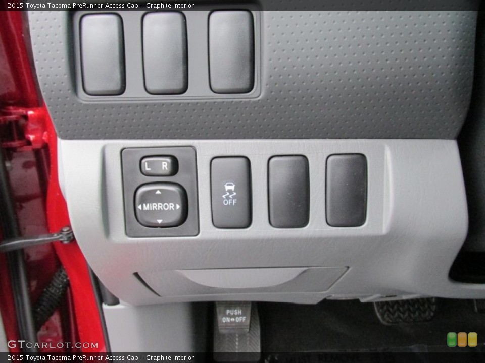 Graphite Interior Controls for the 2015 Toyota Tacoma PreRunner Access Cab #100161726