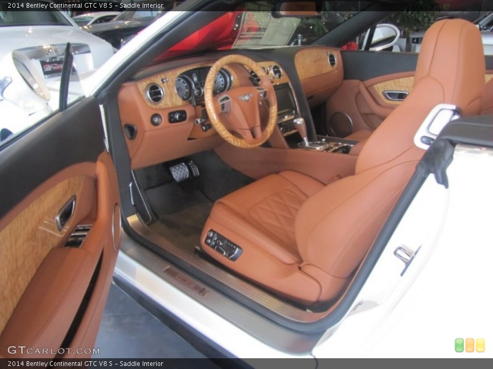 Saddle Interior Photo for the 2014 Bentley Continental GTC V8 S #100161969