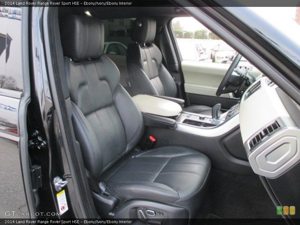 Ebony/Ivory/Ebony 2014 Land Rover Range Rover Sport Interiors