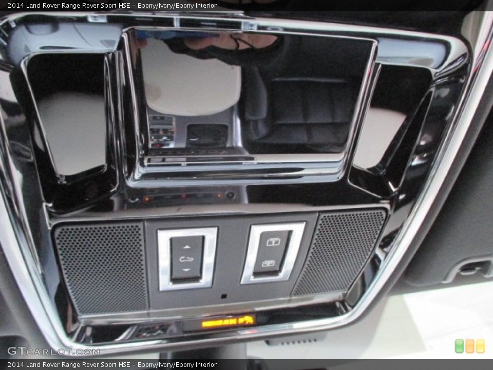 Ebony/Ivory/Ebony Interior Controls for the 2014 Land Rover Range Rover Sport HSE #100163190