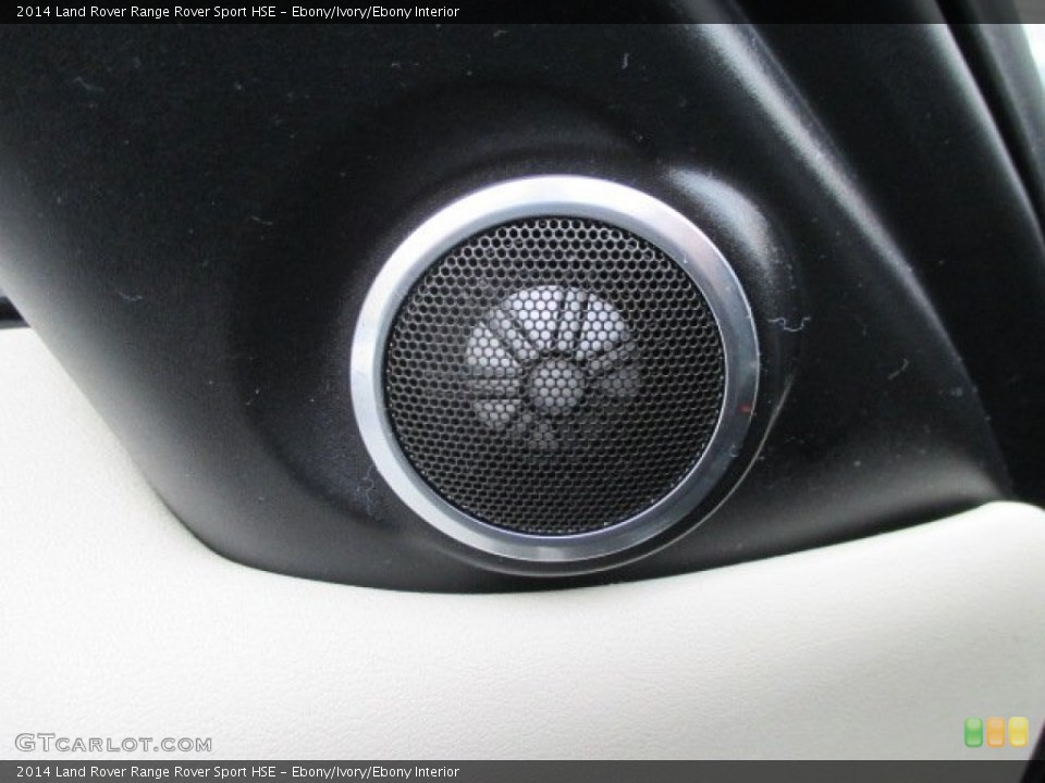Ebony/Ivory/Ebony Interior Audio System for the 2014 Land Rover Range Rover Sport HSE #100163343
