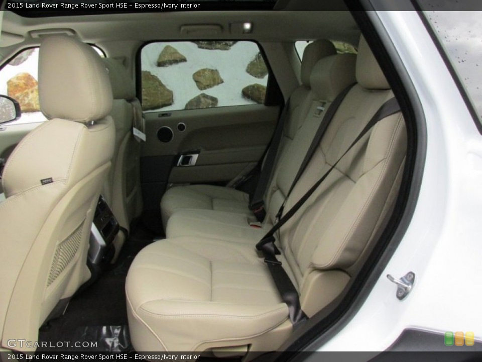 Espresso/Ivory Interior Rear Seat for the 2015 Land Rover Range Rover Sport HSE #100163691