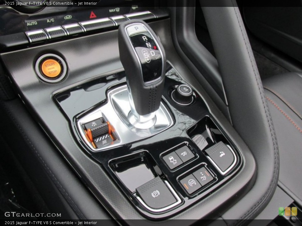 Jet Interior Transmission for the 2015 Jaguar F-TYPE V8 S Convertible #100166267