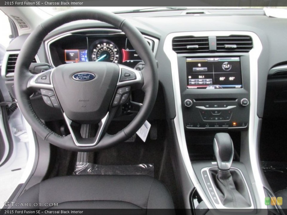 Charcoal Black Interior Dashboard for the 2015 Ford Fusion SE #100168200