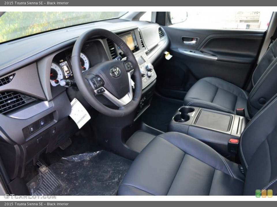 Black Interior Prime Interior for the 2015 Toyota Sienna SE #100168245