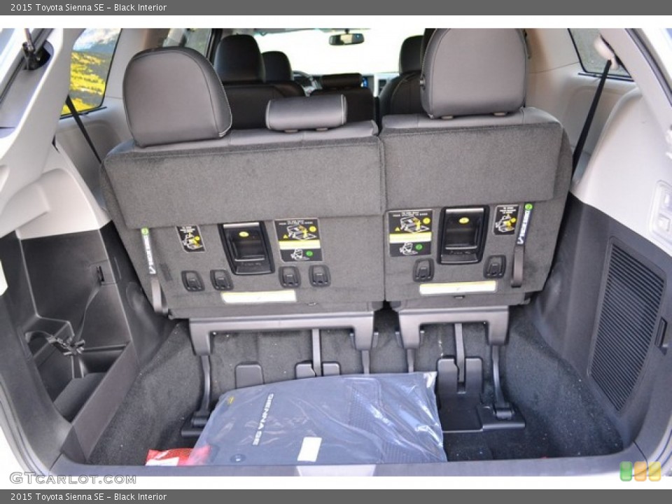 Black Interior Trunk for the 2015 Toyota Sienna SE #100168365