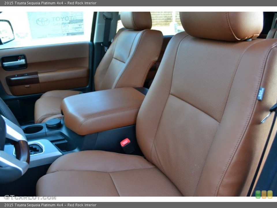 Red Rock Interior Front Seat for the 2015 Toyota Sequoia Platinum 4x4 #100168593