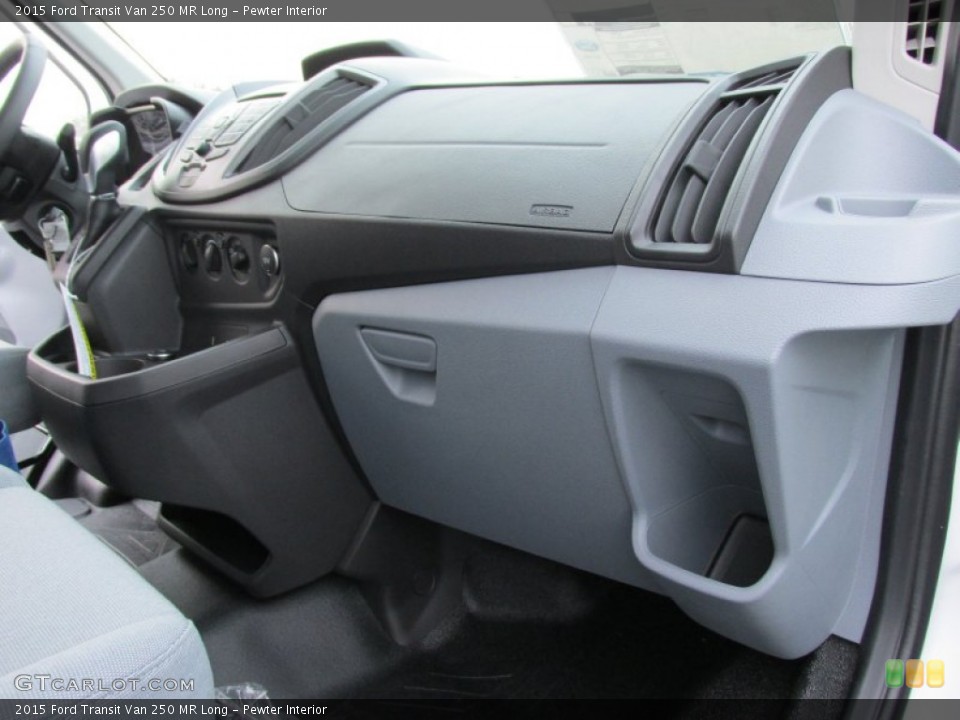Pewter Interior Dashboard for the 2015 Ford Transit Van 250 MR Long #100169588