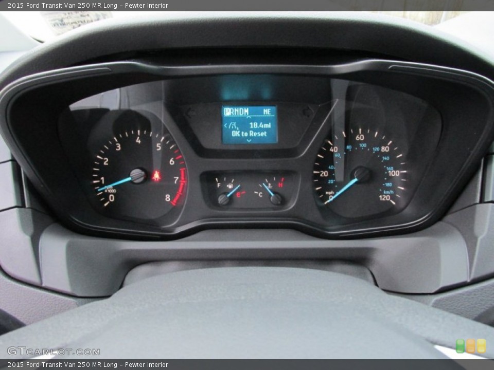 Pewter Interior Gauges for the 2015 Ford Transit Van 250 MR Long #100169946