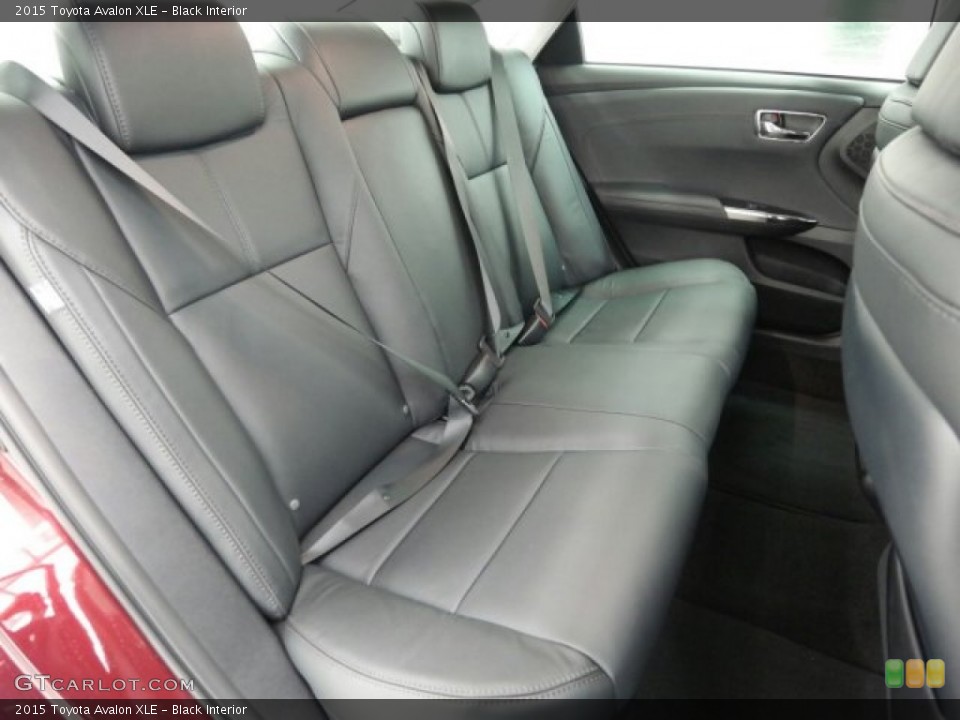 Black Interior Rear Seat for the 2015 Toyota Avalon XLE #100174686