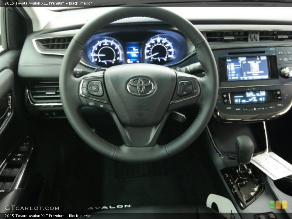 Black Interior Steering Wheel for the 2015 Toyota Avalon XLE Premium #100175685