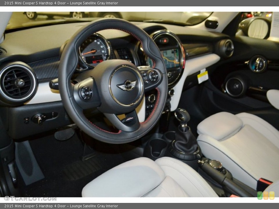 Lounge Satellite Gray Interior Photo for the 2015 Mini Cooper S Hardtop 4 Door #100176006